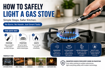 How to Safely Light a Gas Stove in Pakistan